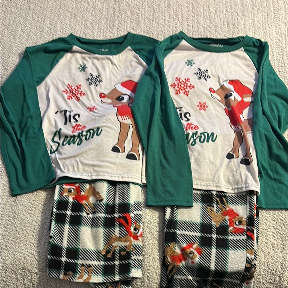 Set of two Rudolph the Red-Nosed Reindeer Jammies